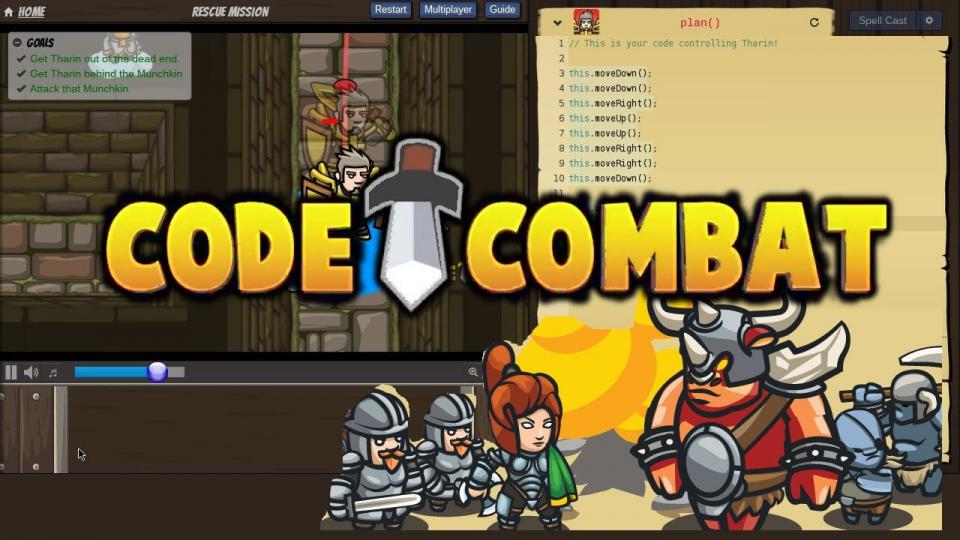 CodeCombat: Learn programming by playing